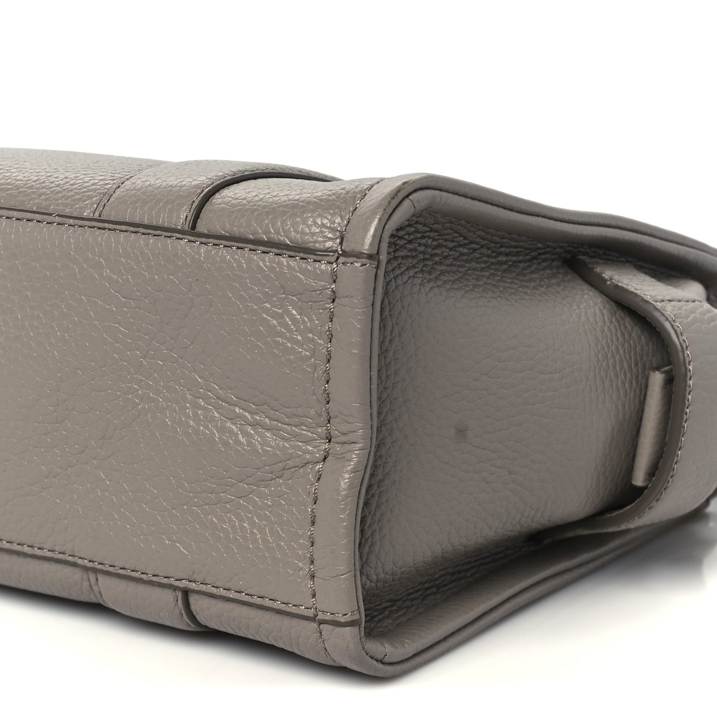 Grained Calfskin Small The Tote Bag Cement