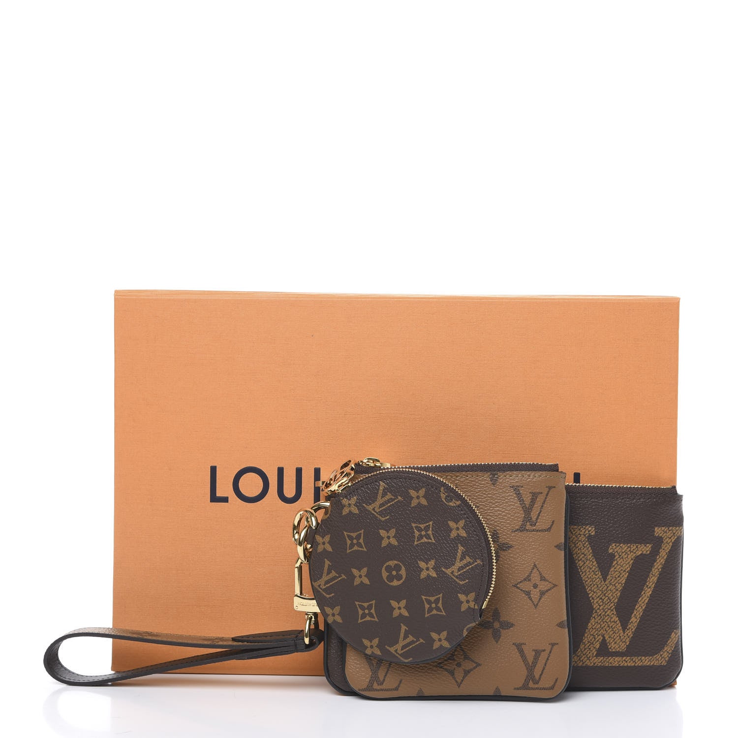 Louis Vuitton Reverse Monogram Giant Trio Pouch 6 of 6