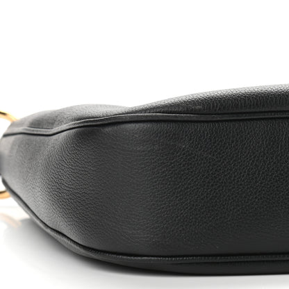Versace Calfskin La Medusa Hobo Black 5 of 9