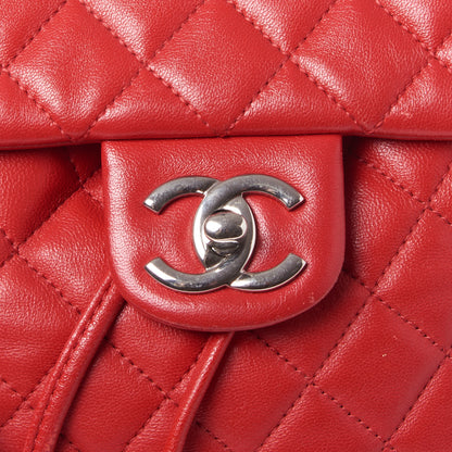 Chanel Lambskin Quilted Large Urban Spirit Backpack Red 7 of 9