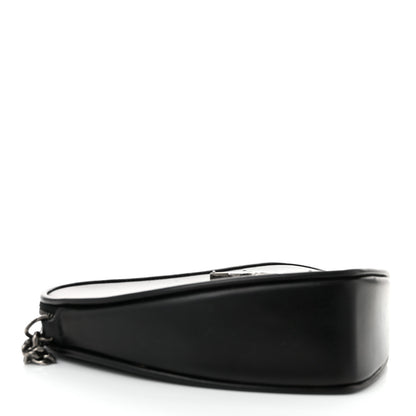 Saint Laurent Calfskin Heart Monogram Crossbody Black 4 of 10