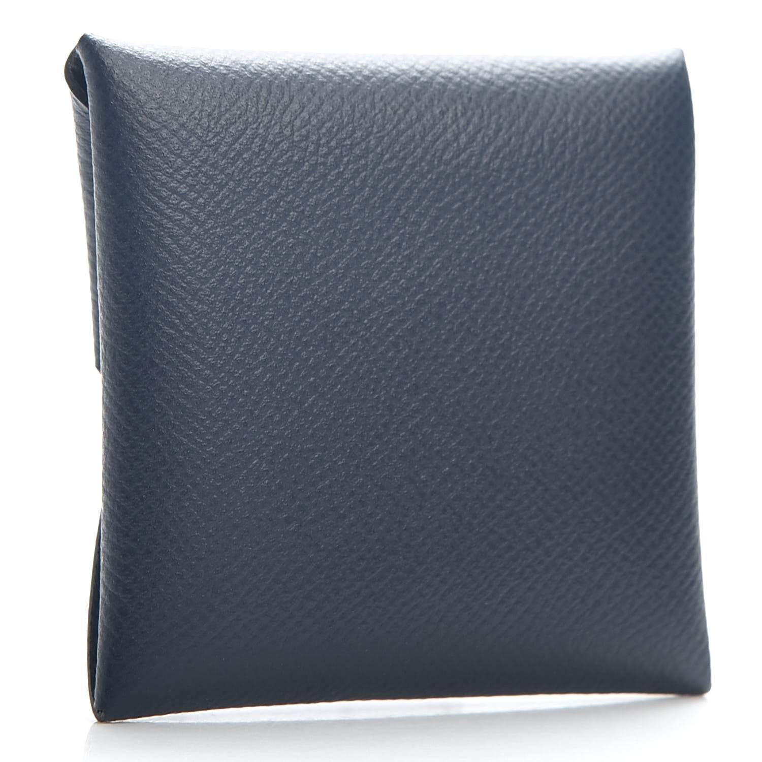 Hermes Epsom Verso Bastia Coin Purse Bleu Indigo Vert Amande 2 of 4