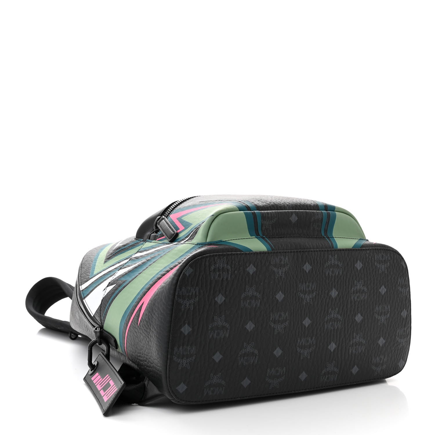 MCM otor Visetos Medium Stark Backpack Black 4 of 10