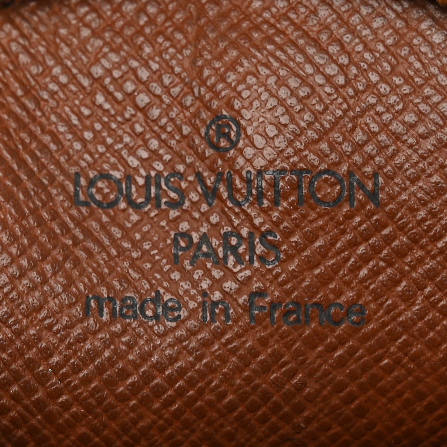 Monogram Round Coin Purse