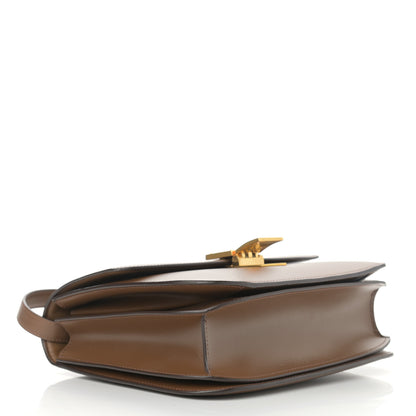 Celine Box Calfskin Medium Classic Box Flap Bag Camel 3 of 11