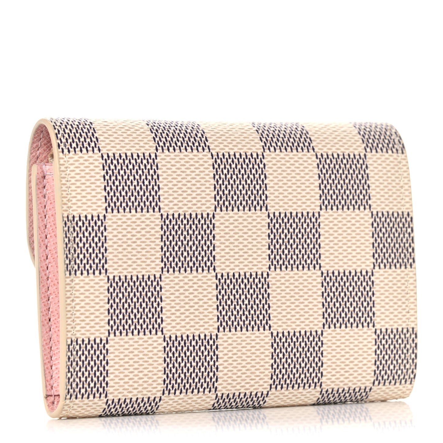 Damier Azur Rosalie Coin Purse Rose Ballerine