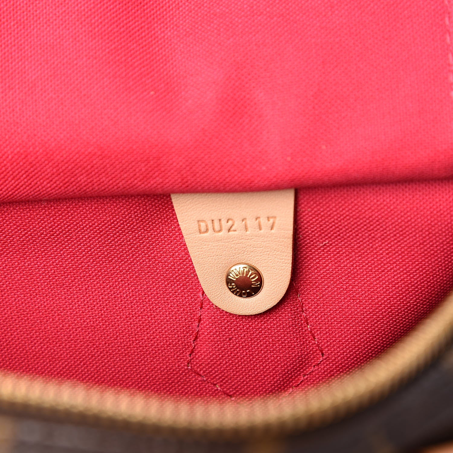 Louis Vuitton Monogram My LV Heritage Speedy Bandouliere 30 Bordeaux Fuchsia 8 of 11
