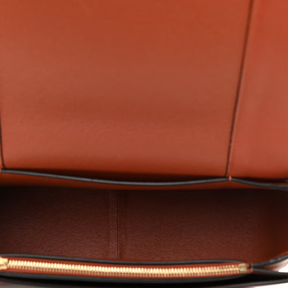 Celine Shiny Smooth Calfskin Medium Frame Shoulder Bag Maple Frost 5 of 10
