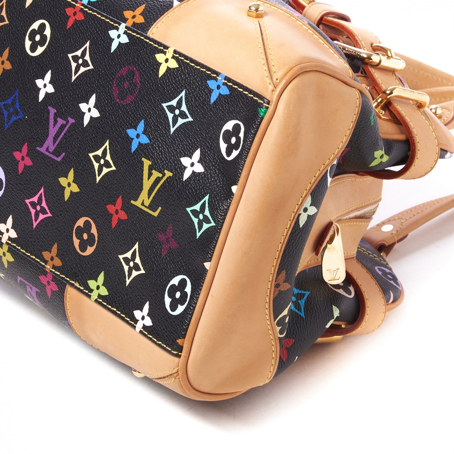 Louis Vuitton Monogram Multicolor Claudia Black 5 of 7