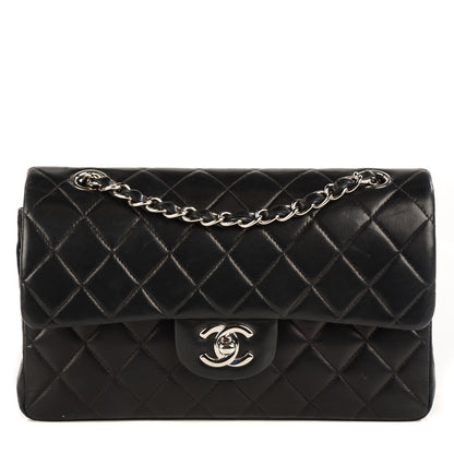 Chanel Lambskin Quilted Small Double Flap Black 1 of 10