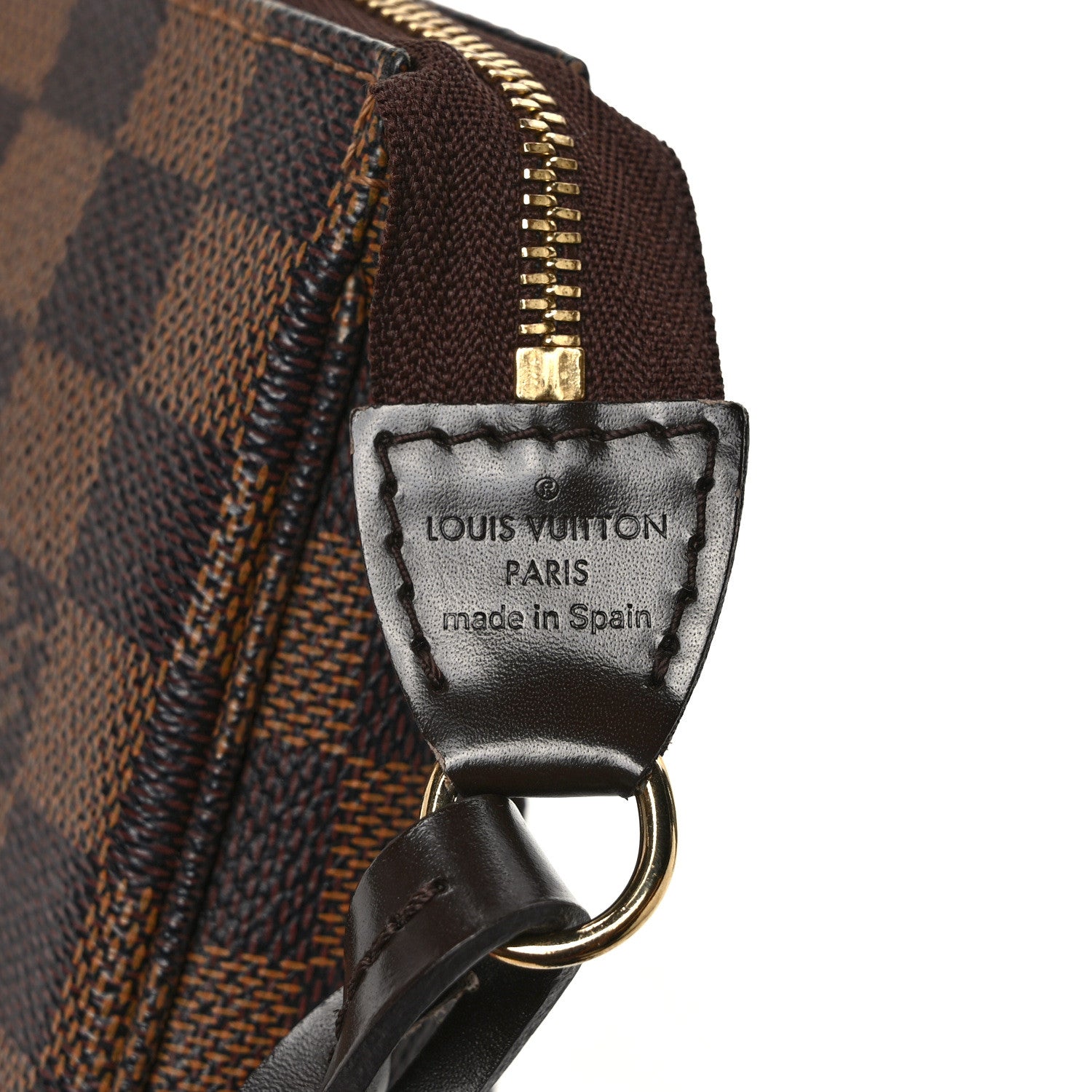 Louis Vuitton Damier Ebene Pochette Accessories NM 6 of 8
