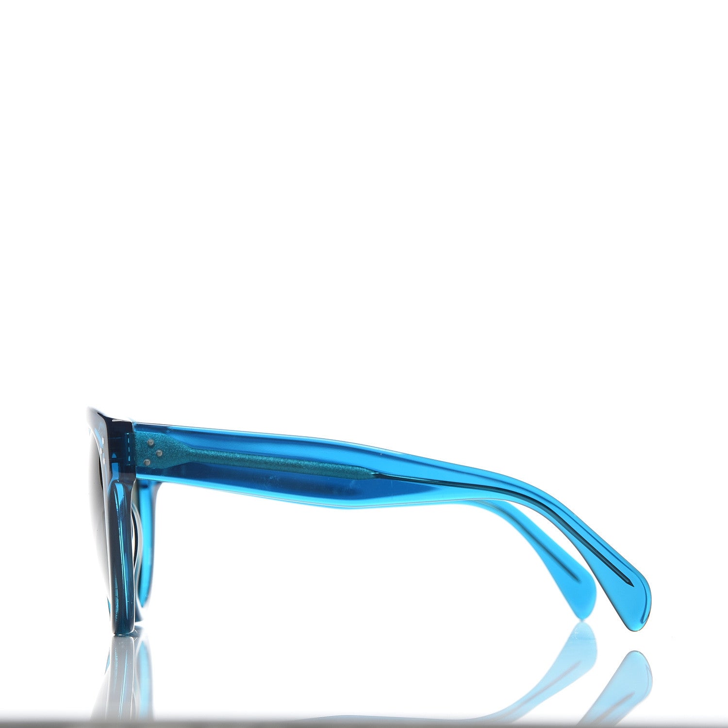 Celine Audrey Sunglasses CL 41755 Blue 3 of 7