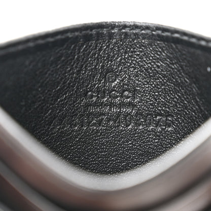 Gucci Calfskin Matelasse GG Marmont Card Holder Black 6 of 10