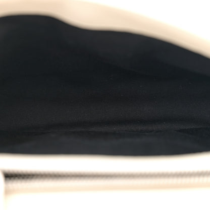 Saint Laurent Sheepskin Matelasse Chevron Monogram Medium College Bag Crema Soft 5 of 13