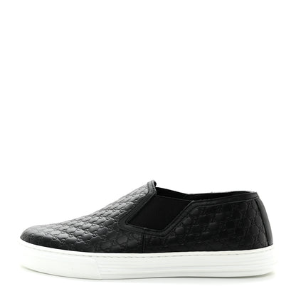 Gucci Microguccissima Mens Dublin Slip On Sneakers 5 Black 1 of 13