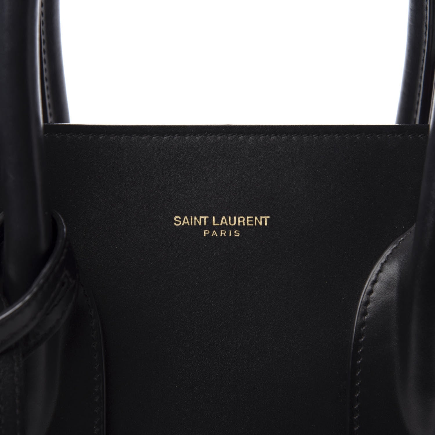 Saint Laurent Calfskin Small Sac De Jour Black Fuchsia 12 of 12