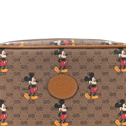 Gucci X DISNEY Mini Vintage GG Supreme Monogram Mickey Mouse Small Belt Bag 120 48 Beige Vintage Sun Oil 8 of 11