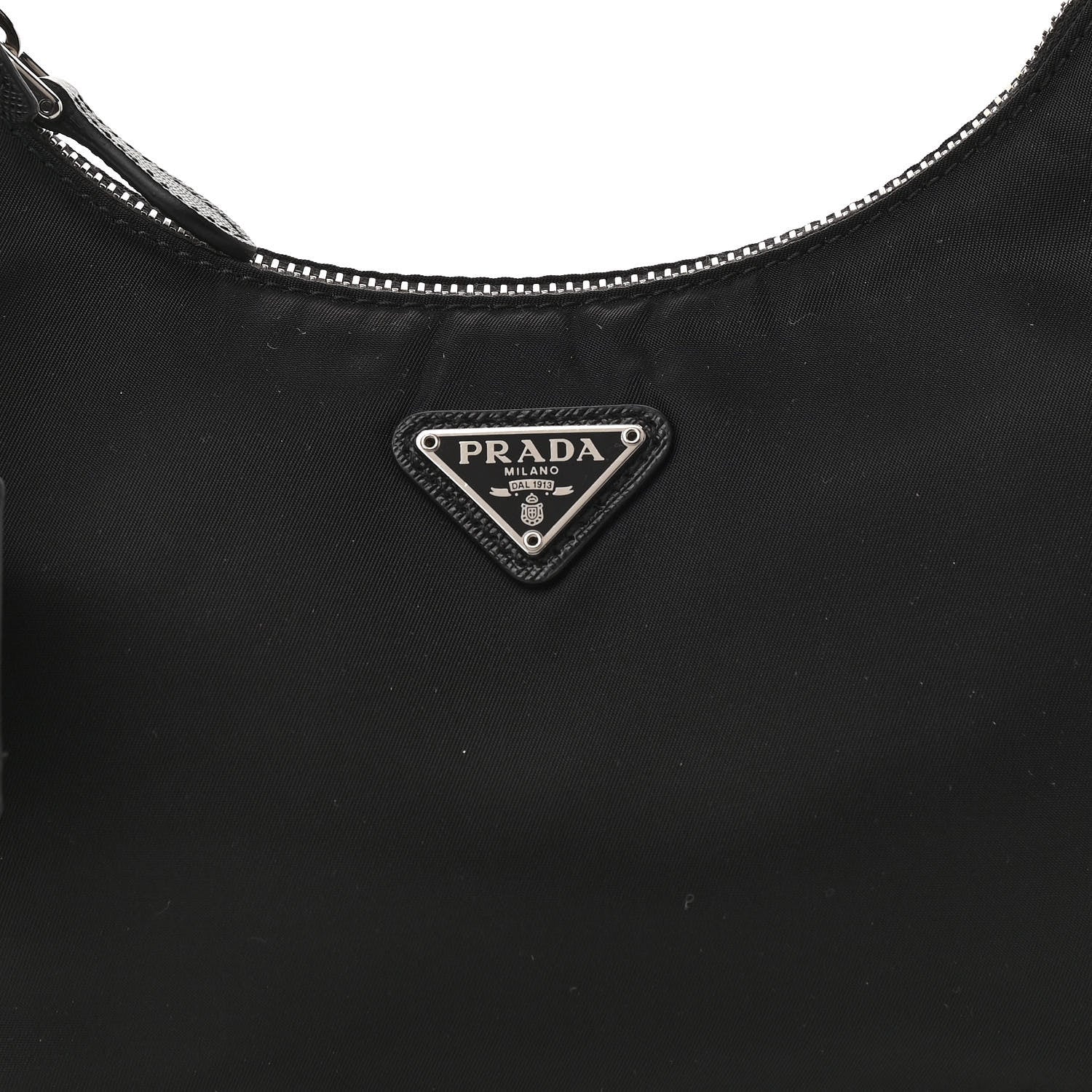 Prada Nylon Re-Edition 2005 Shoulder Bag Black 8 of 10