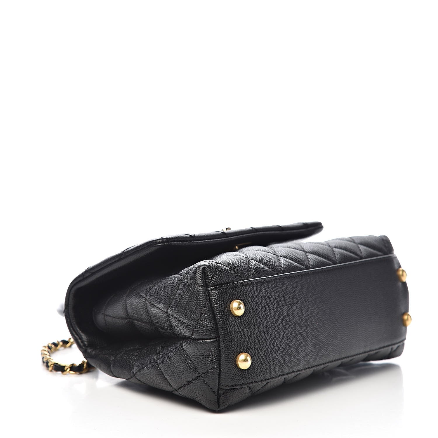 Chanel Caviar Quilted Mini Coco Handle Flap Black 4 of 11