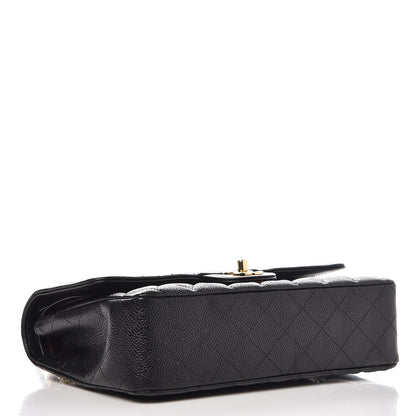 Chanel Caviar Quilted Medium Double Flap Black 4 of 8