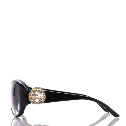 Gucci Acetate Crystal GG Sunglasses GG3578/S Black 3 of 8