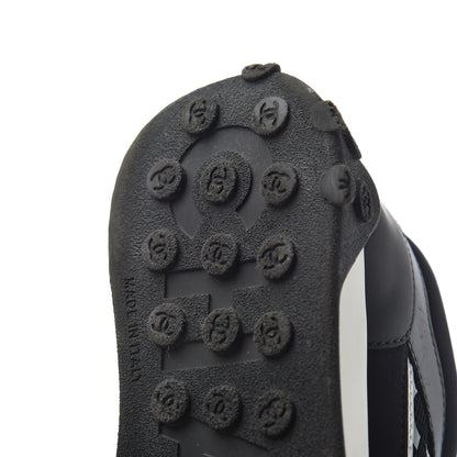 Chanel Calfskin Mesh Lycra Sneakers 39 Black 19 of 22