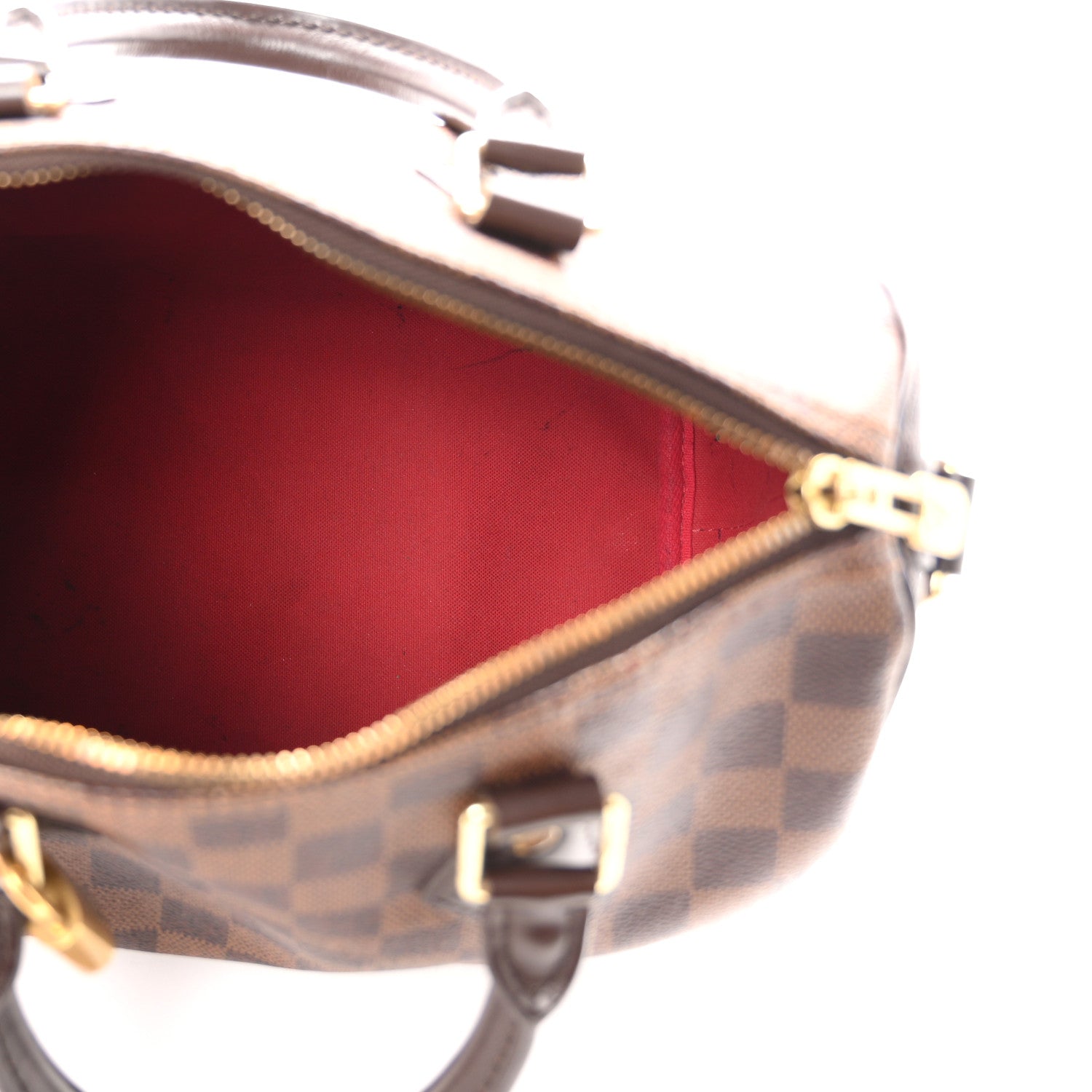 Louis Vuitton Damier Ebene Speedy Bandouliere 25 4 of 9