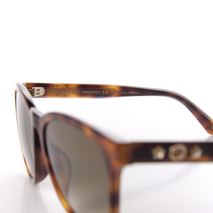 Gucci Round Frame Star Sunglasses GG0207S Tortoiseshell 6 of 7