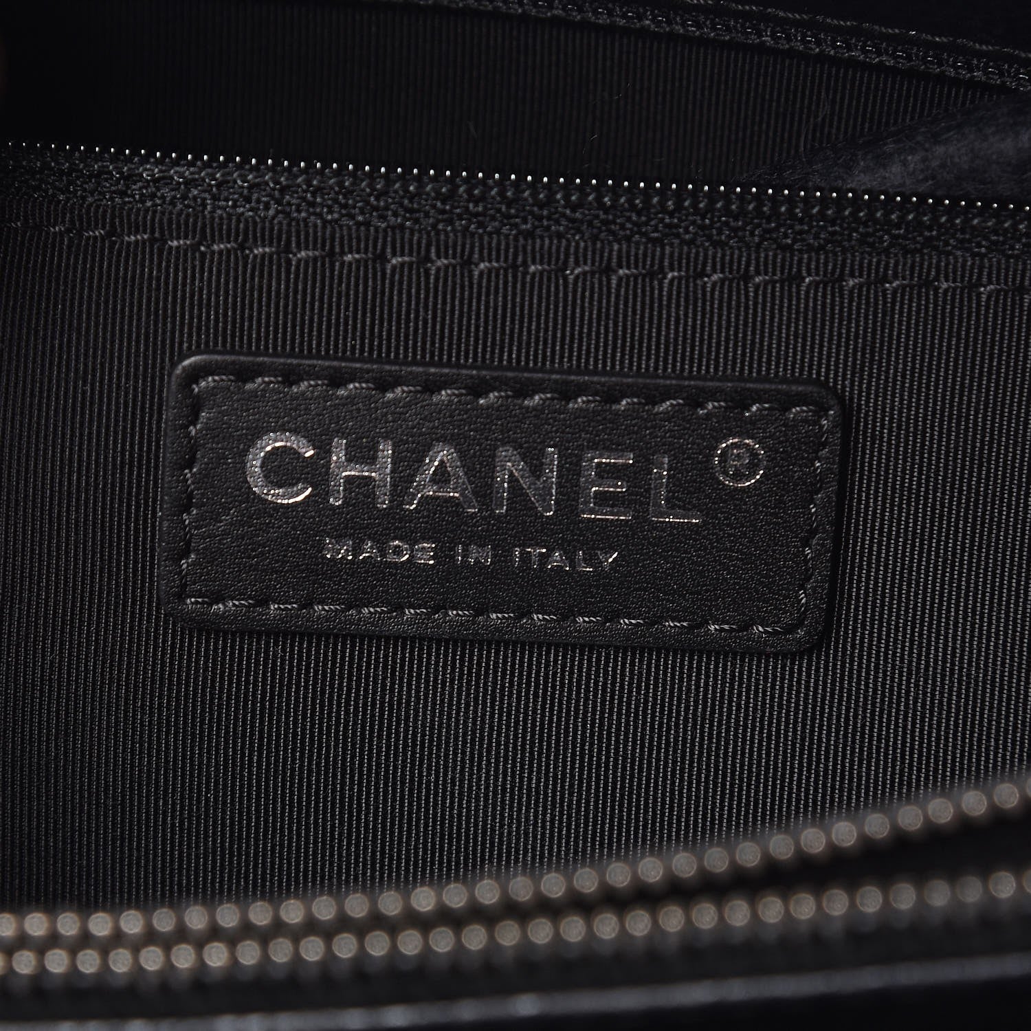 Chanel Caviar Quilted City Shopping Tote Black 6 of 7