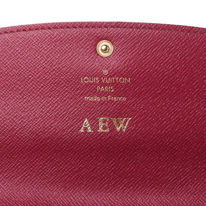 Louis Vuitton Monogram Emilie Wallet Fuchsia 6 of 10