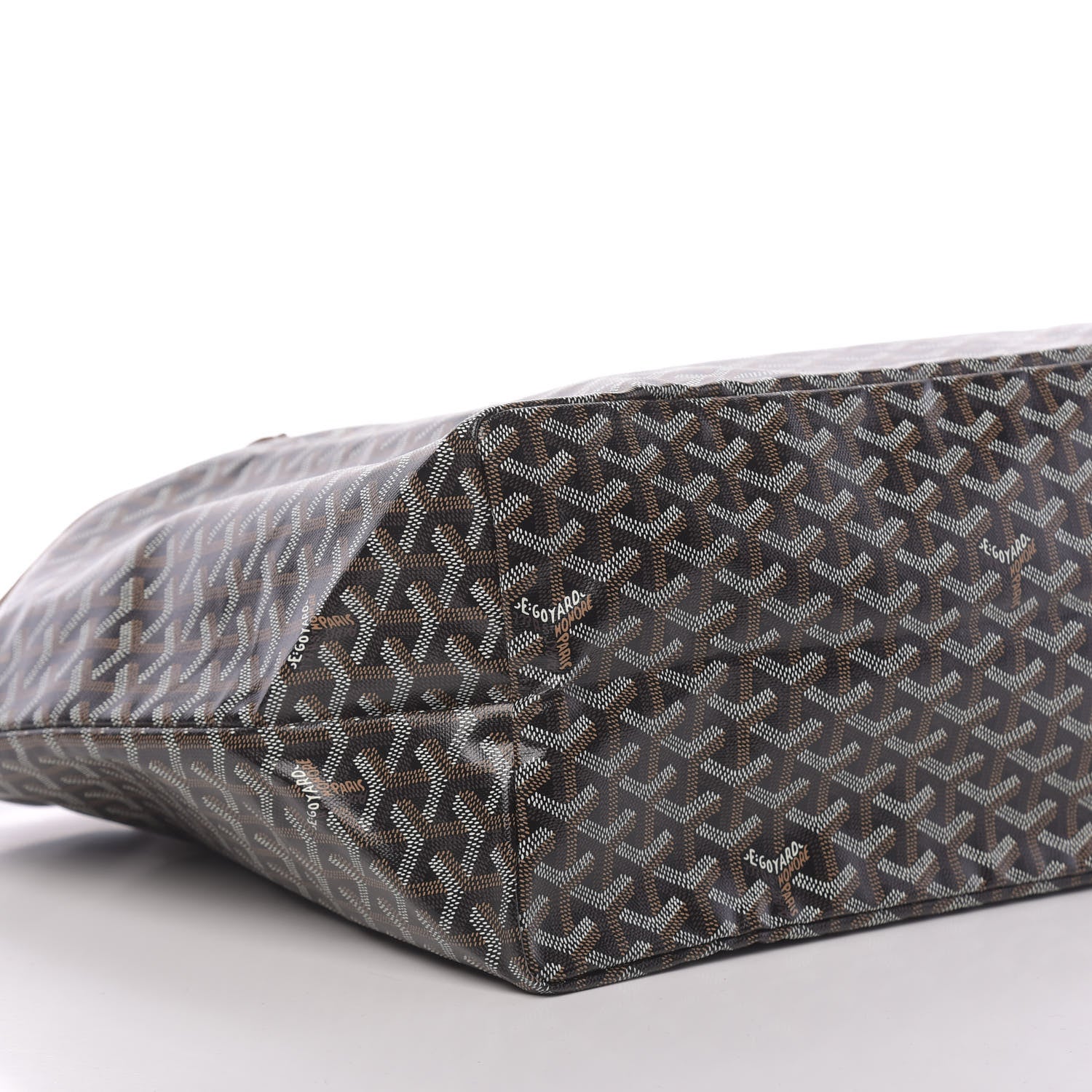 Goyard Goyardine Saint Louis GM Black Gold 9 of 11