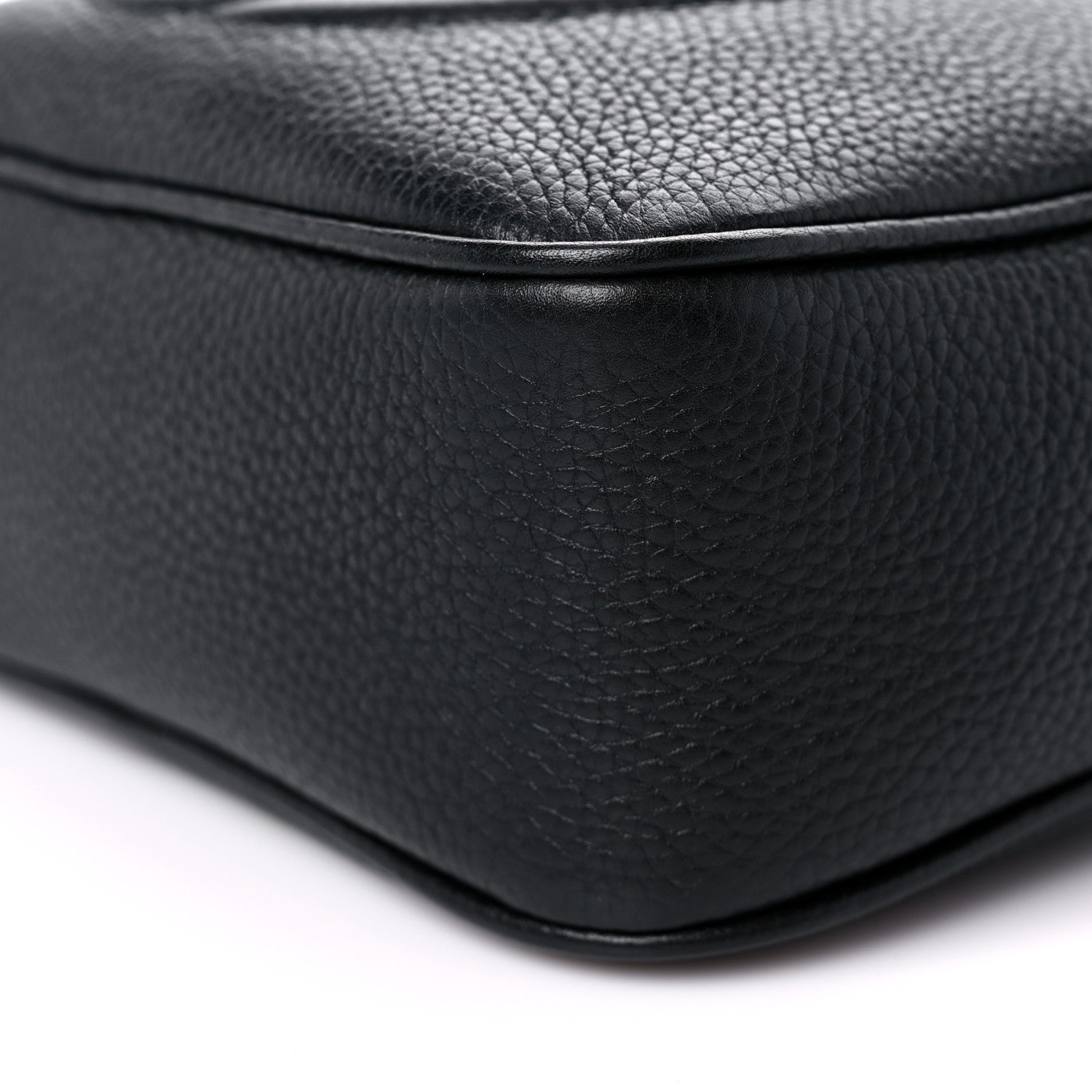 Gucci Pebbled Calfskin Small Soho Disco Bag Black 8 of 9