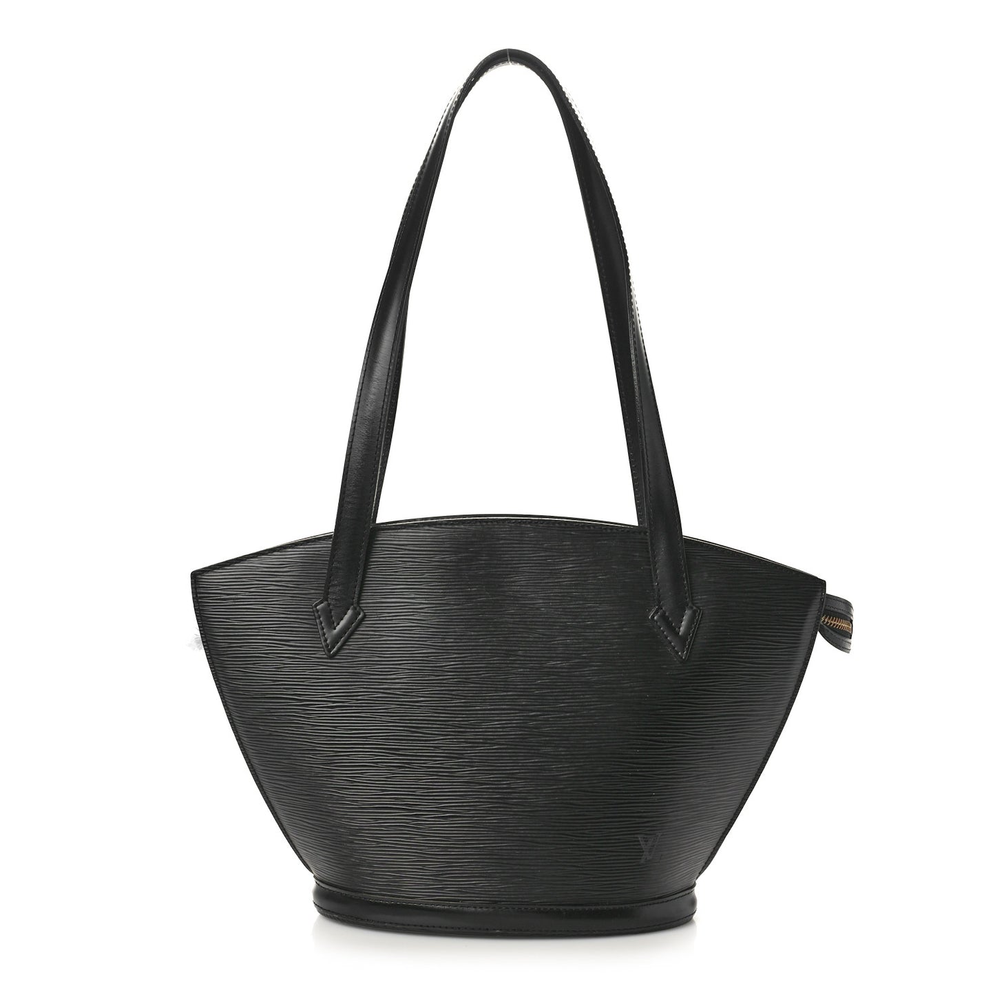 Epi Saint Jacques PM Long Straps Black