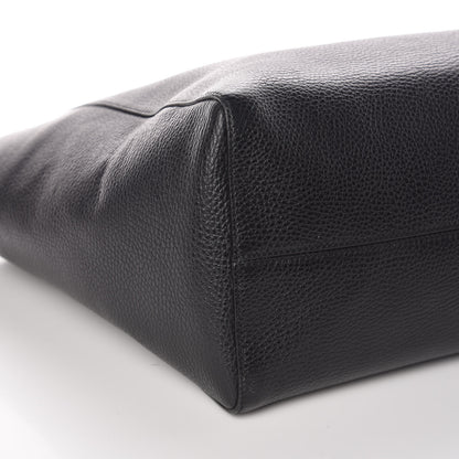 Gucci Pebbled Calfskin Medium Swing Tote Black 7 of 10