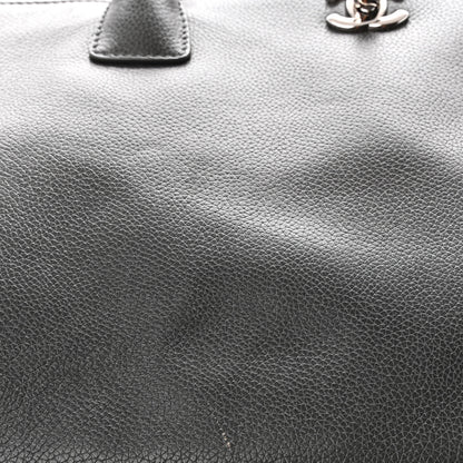 Chanel Calfskin Cerf Executive Shopper Tote Grey 15 of 15
