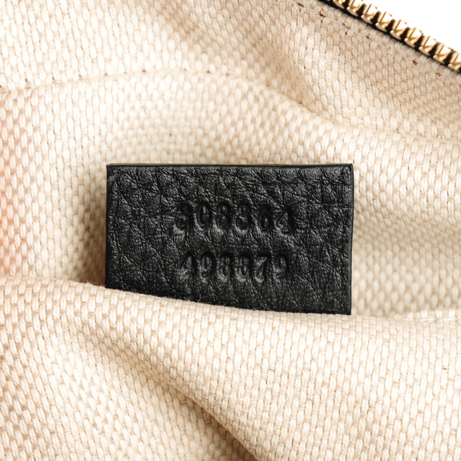 Gucci Pebbled Calfskin Small Soho Disco Bag Black 7 of 7