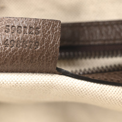 Gucci GG Supreme Monogram Web Small Ophidia Half Moon Hobo Brown 7 of 10