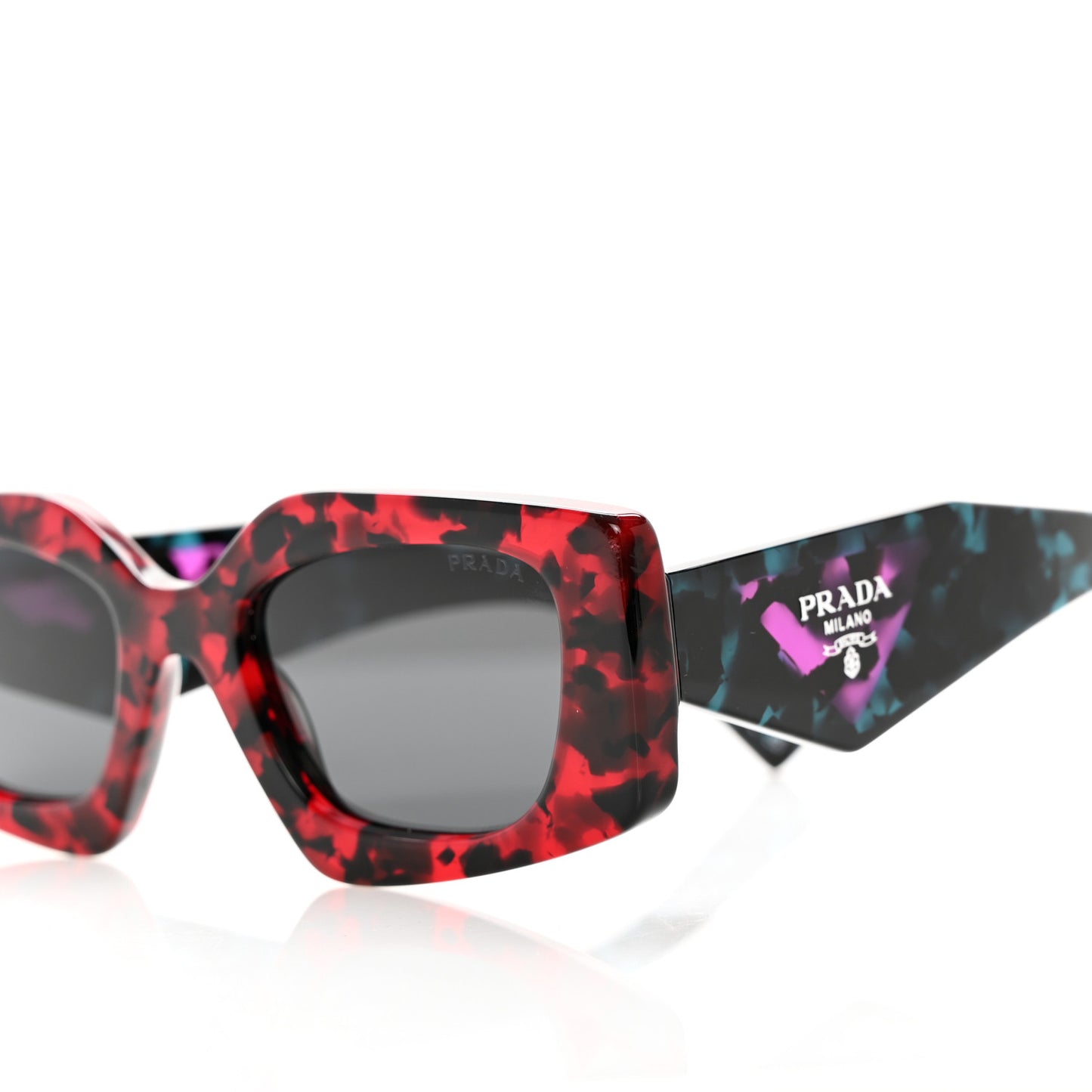 Acetate Symbole Sunglasses SPR 15Y Scarlet Tortoise