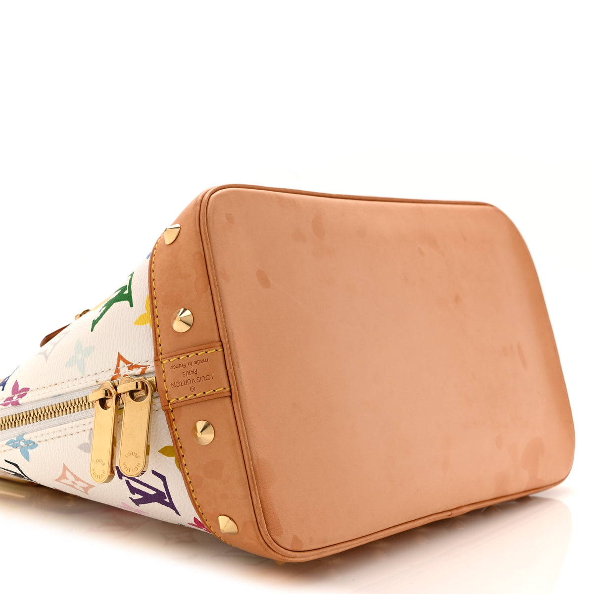 Louis Vuitton Monogram Multicolor Alma PM White 9 of 10