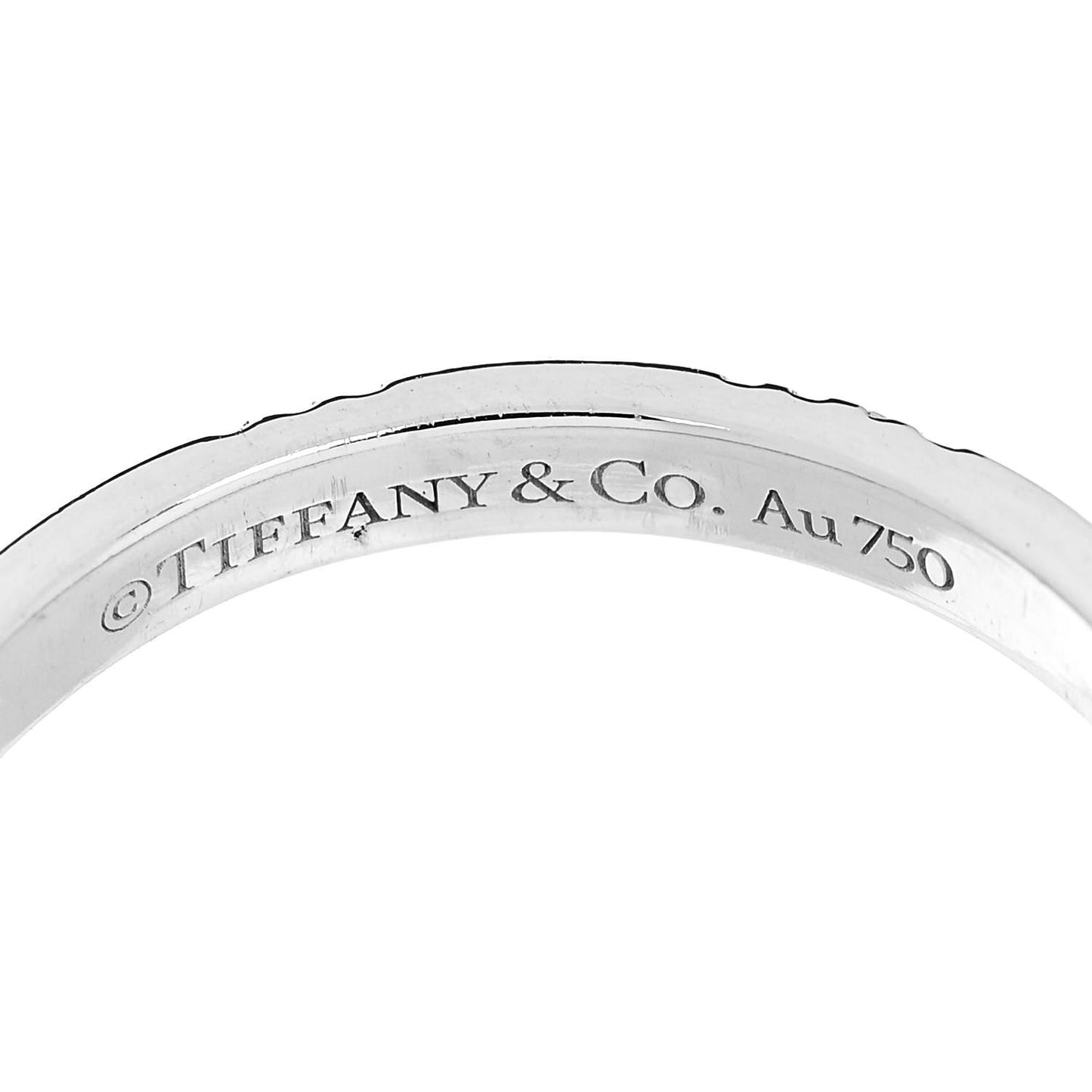 18K White Gold Atlas X Closed Narrow Ring 57 8