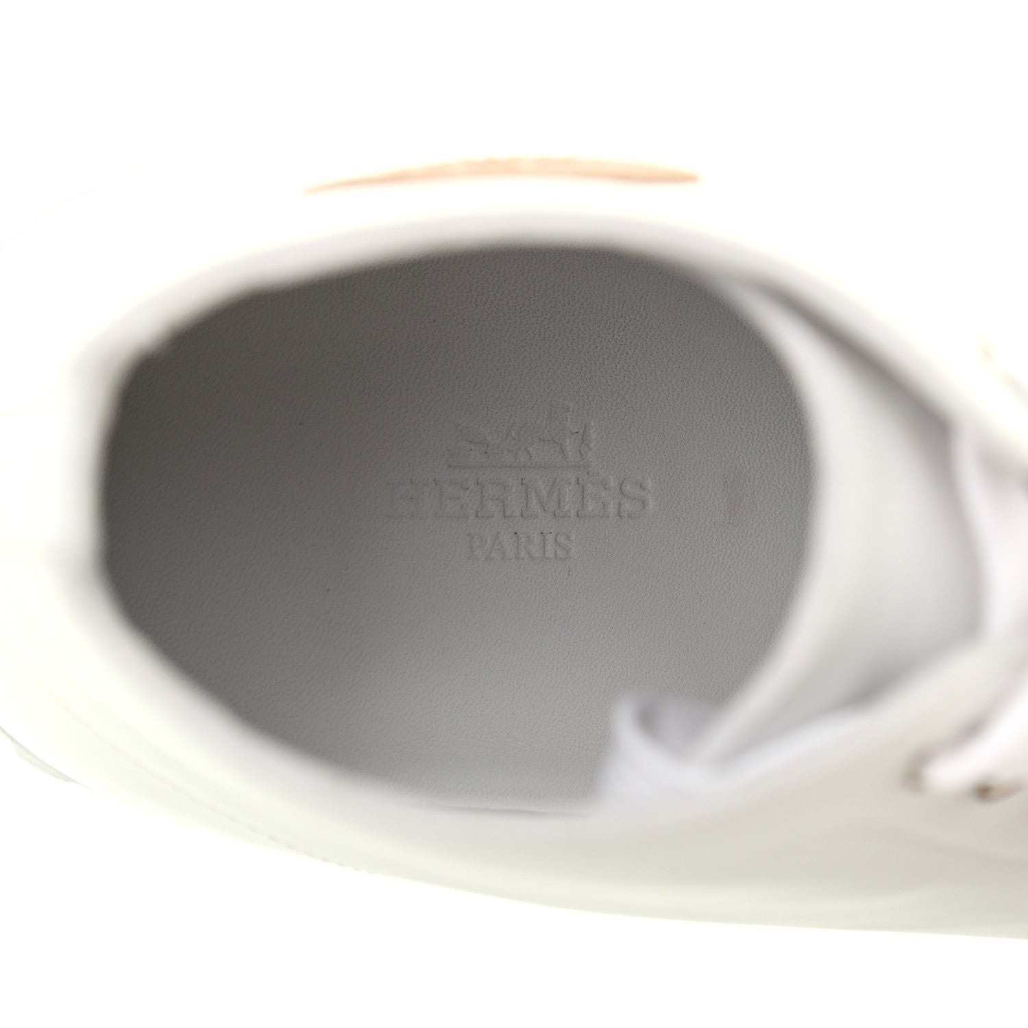 Hermes Calfskin Womens Climb Sneakers 36.5 White 7 of 11