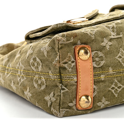 Louis Vuitton Monogram Denim Baggy PM Lichen 8 of 12