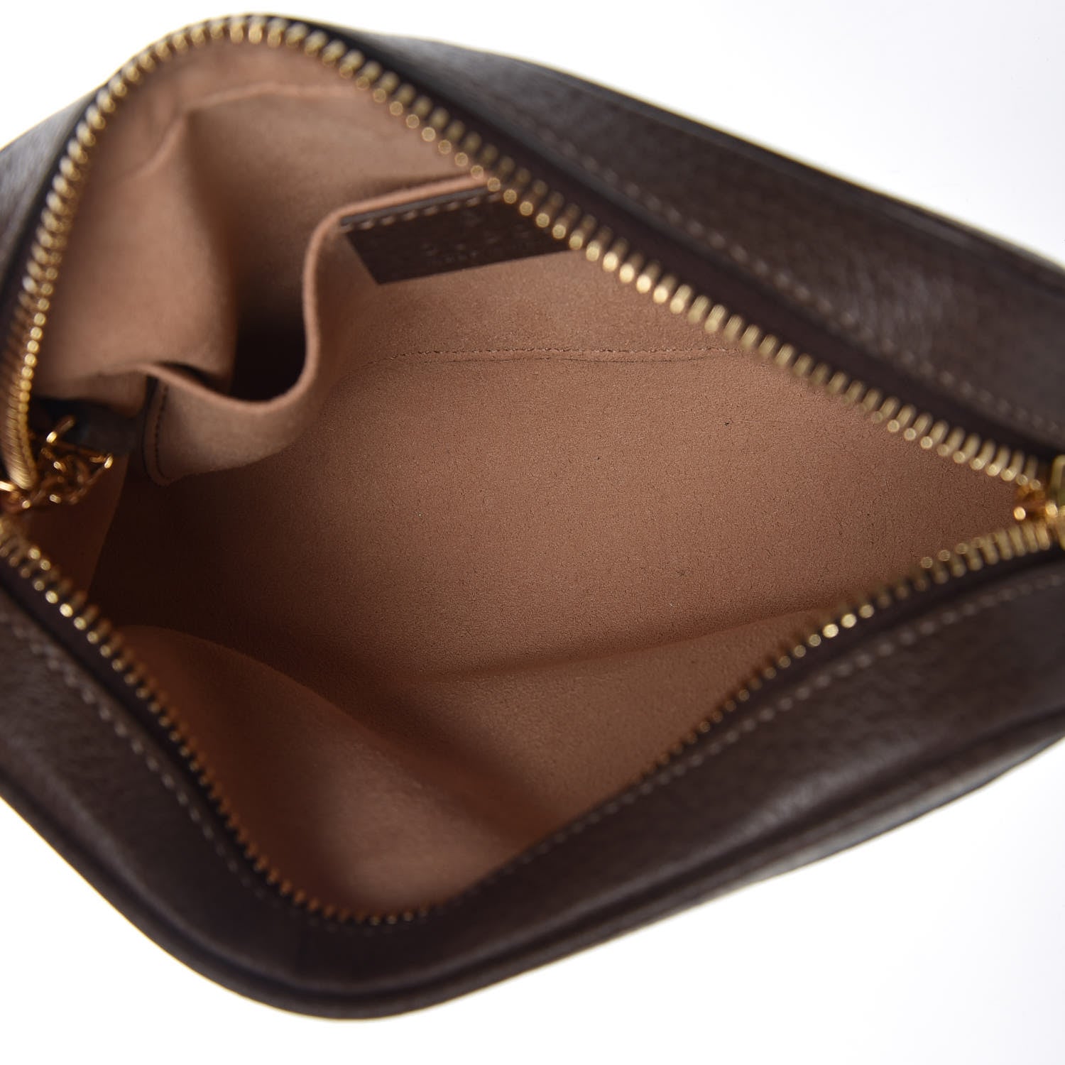 Gucci GG Supreme Monogram Web Mini Ophidia Shoulder Bag Brown 5 of 10
