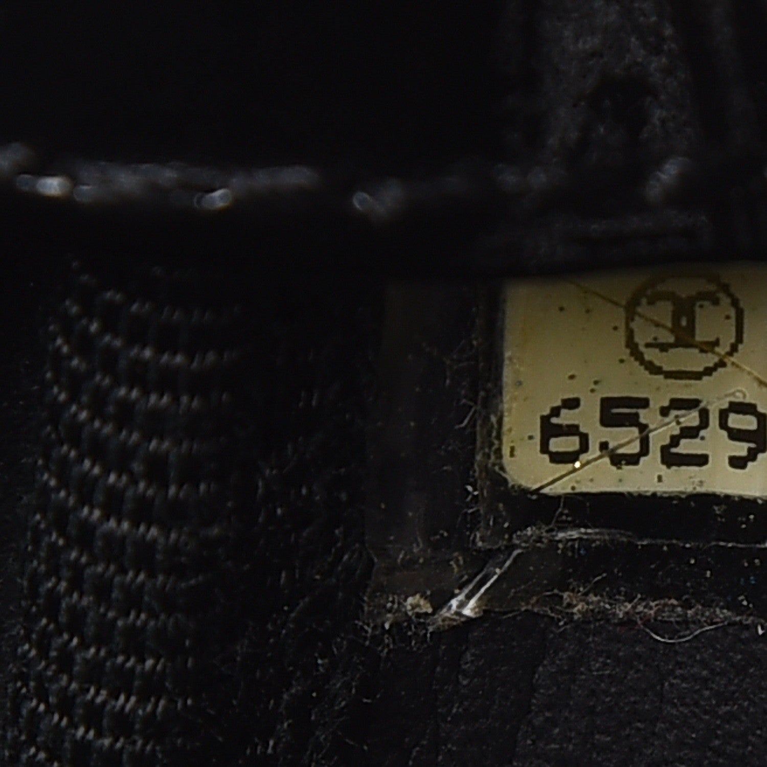 Chanel Patent Perforated CC Shopping Tote Black 7 of 8