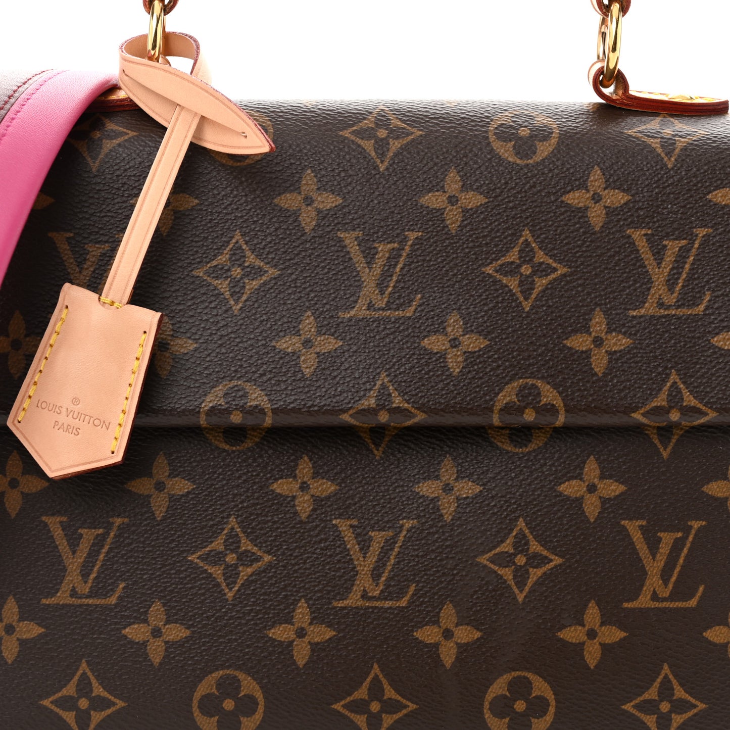 Monogram Cluny BB Bordeaux Fuchsia