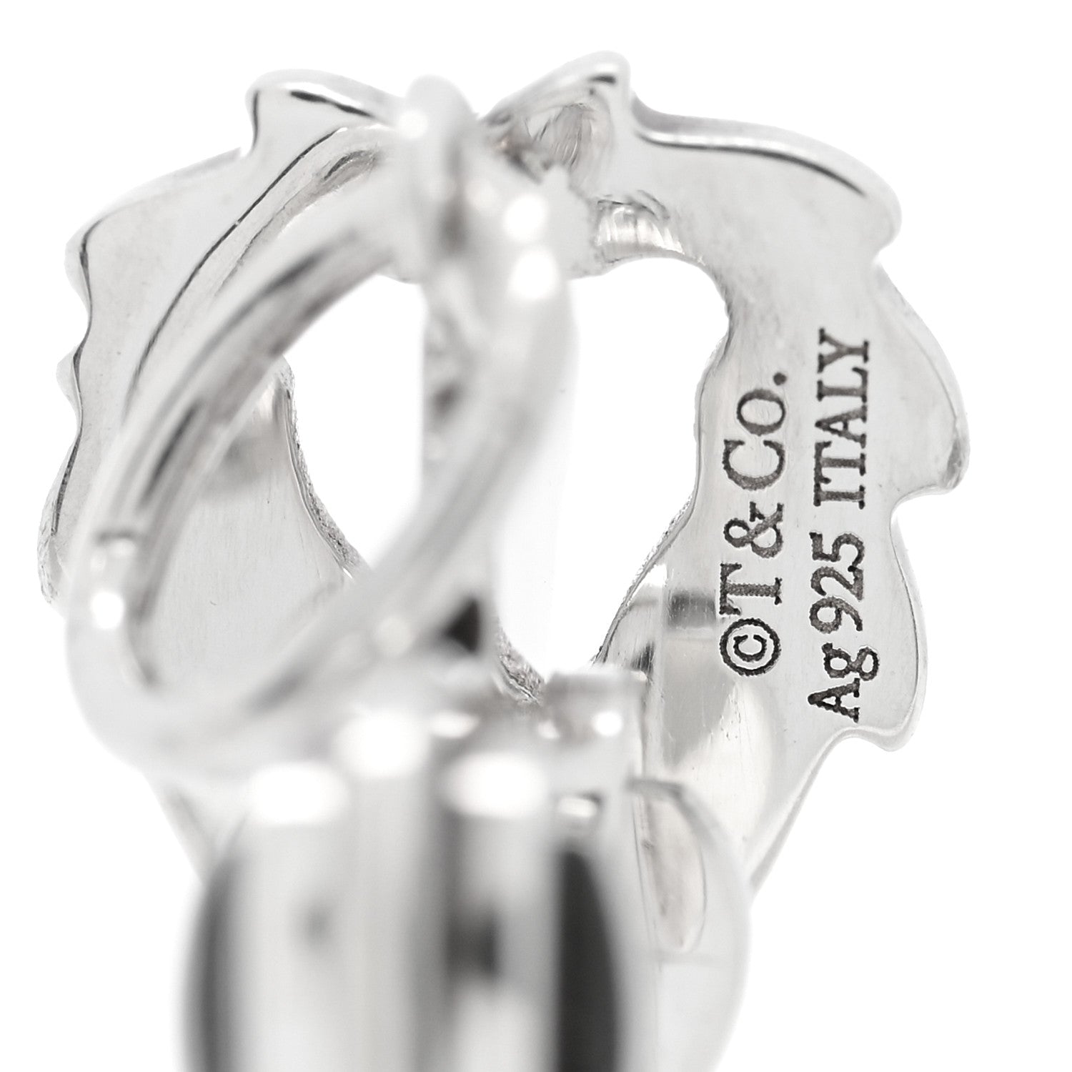 Tiffany Sterling Silver Save the Wild Lion Charm 3 of 4