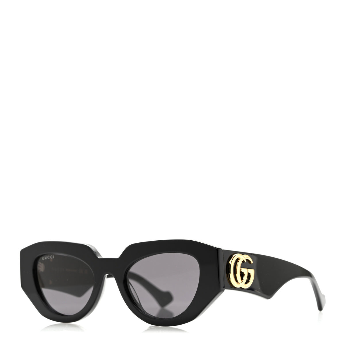 Gucci Acetate Cat Eye Sunglasses GG1421S Black 1 of 8