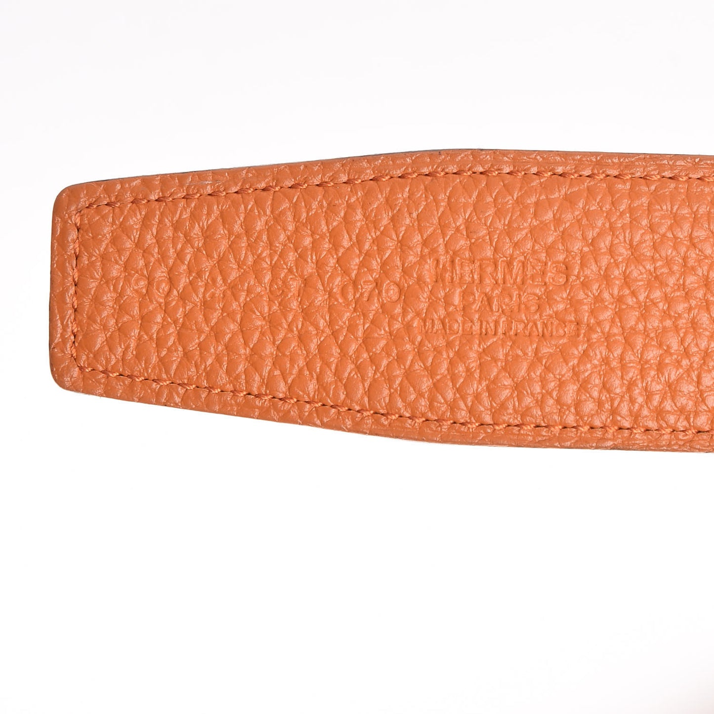 Chamonix Togo Reversible Glenan 32mm Belt 90 Black Orange