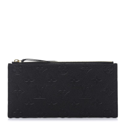 Louis Vuitton Empreinte Felicie Chain Wallet Zippered Insert Black 1 of 8