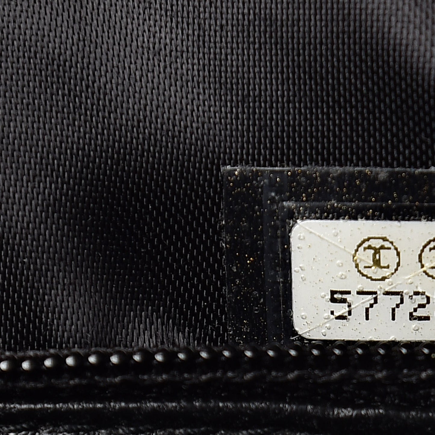 Caviar Top Handle Flap Black